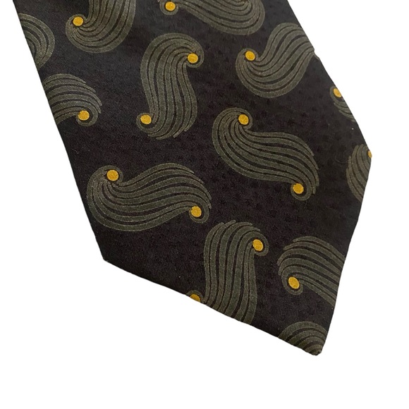 Vintage Giorgio Armani Cravatte 100% Silk Made in Italy Tie Men's Luxury - Picture 2 of 8